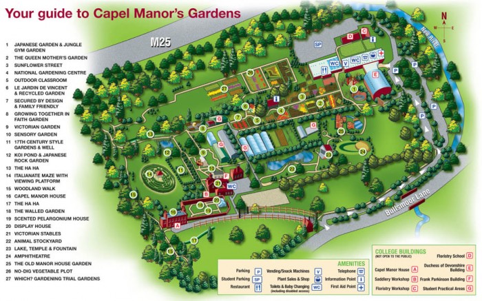 Capel Manor Garden Guide