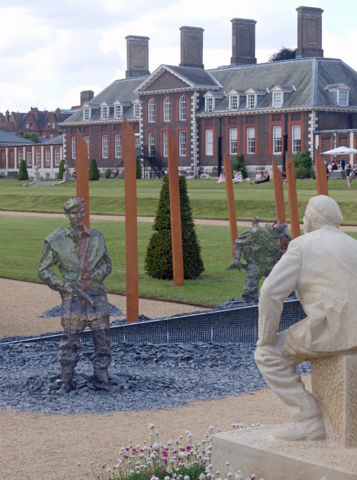 Sculptures for the D-Day 75th Anniversary Garden in Normandy