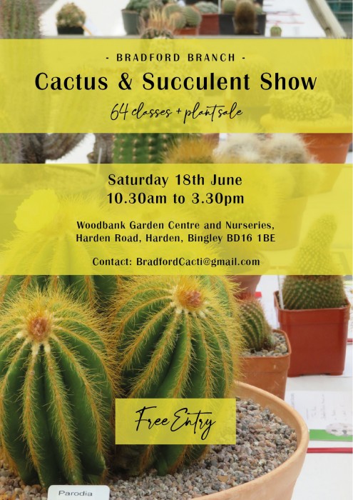Bradford cactus and succulent show